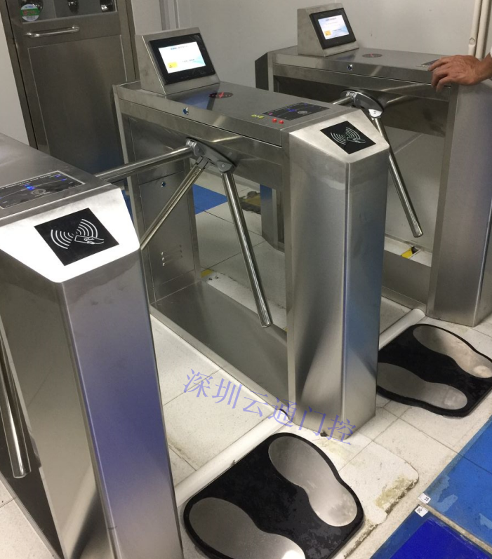 ESD防靜電三輥閘，帶顯示屏